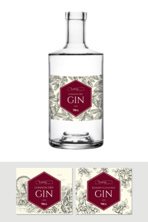 Design Étiquette par Fat Bat Man pour The Handmade Gin Company | Design #26434957