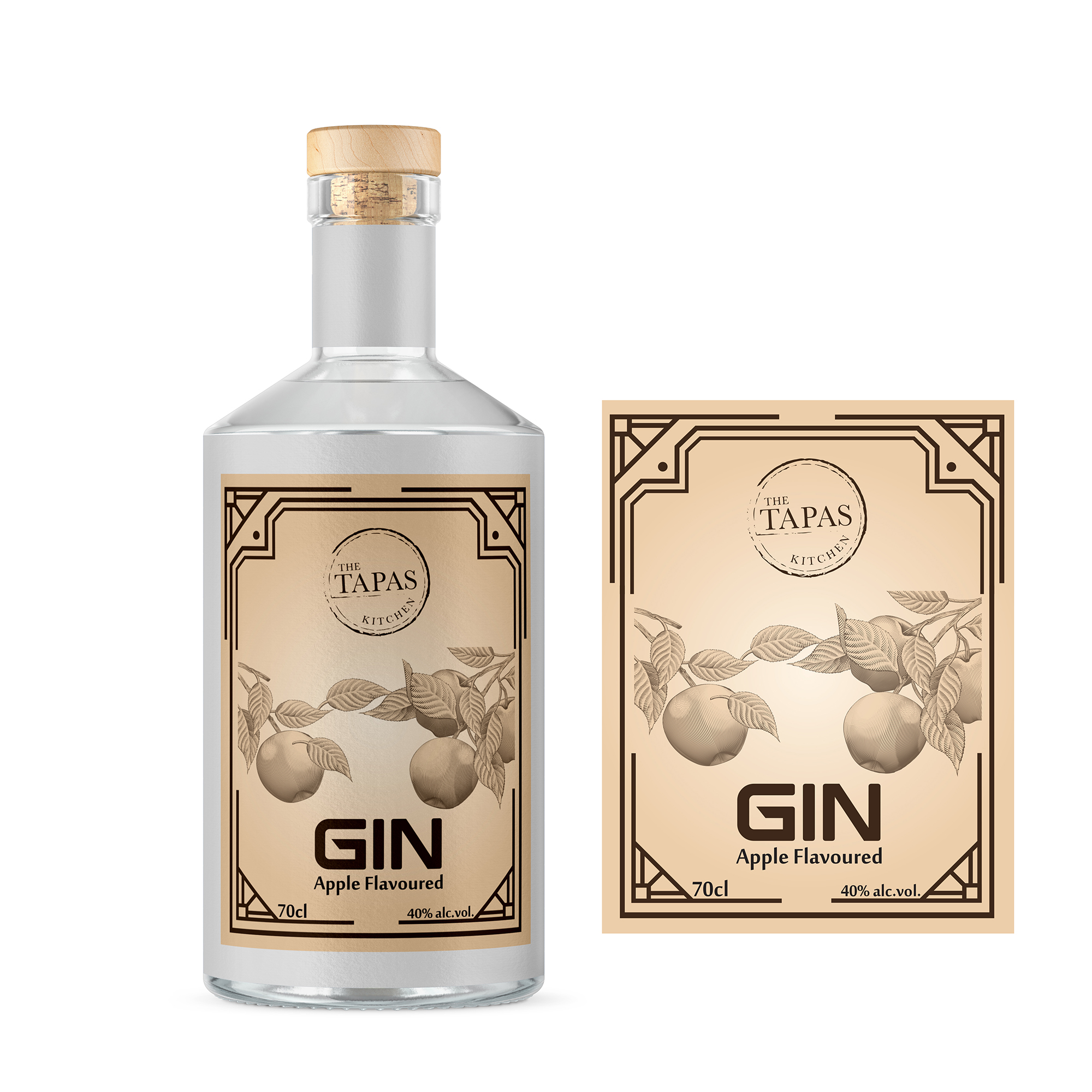 Etikett-Design von ronin71 für The Handmade Gin Company | Design #26420471