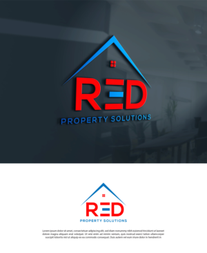Red Property Solutions | Logo Design by Amelia 25
