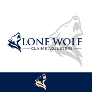 Lone Wolf Claims Adjusters | Logo Design by techteam761