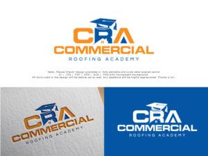 Logo Design by Pro_DesignMaster for Commercial Roofing Academy | Design: #26429359