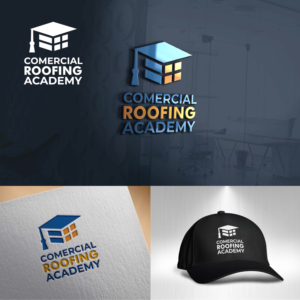 Logo Design by AlphabetZero.co.uk for Commercial Roofing Academy | Design: #26425010
