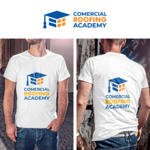 Logo Design by AlphabetZero.co.uk for Commercial Roofing Academy | Design: #26425094