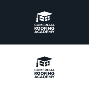 Logo Design by AlphabetZero.co.uk for Commercial Roofing Academy | Design: #26425115