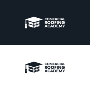 Logo Design by AlphabetZero.co.uk for Commercial Roofing Academy | Design: #26425116