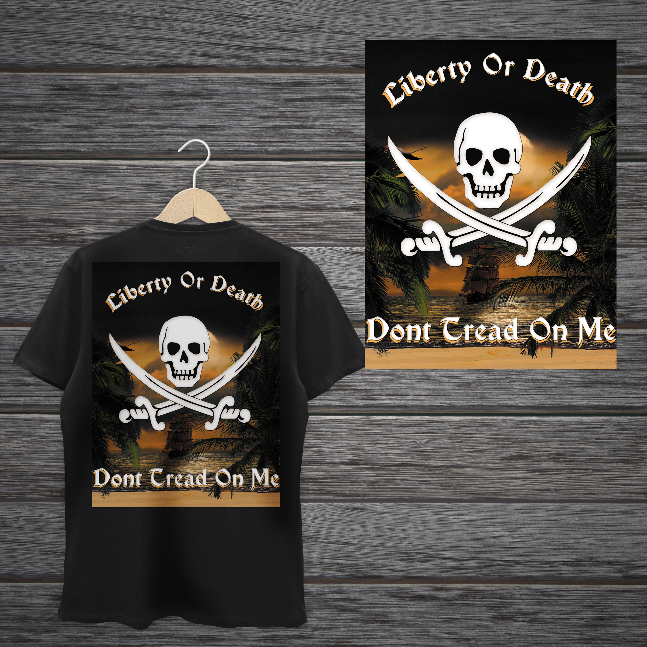 T-Shirt-Design von Ana Gocheva für Gadsden and Culpeper | Design #26420427