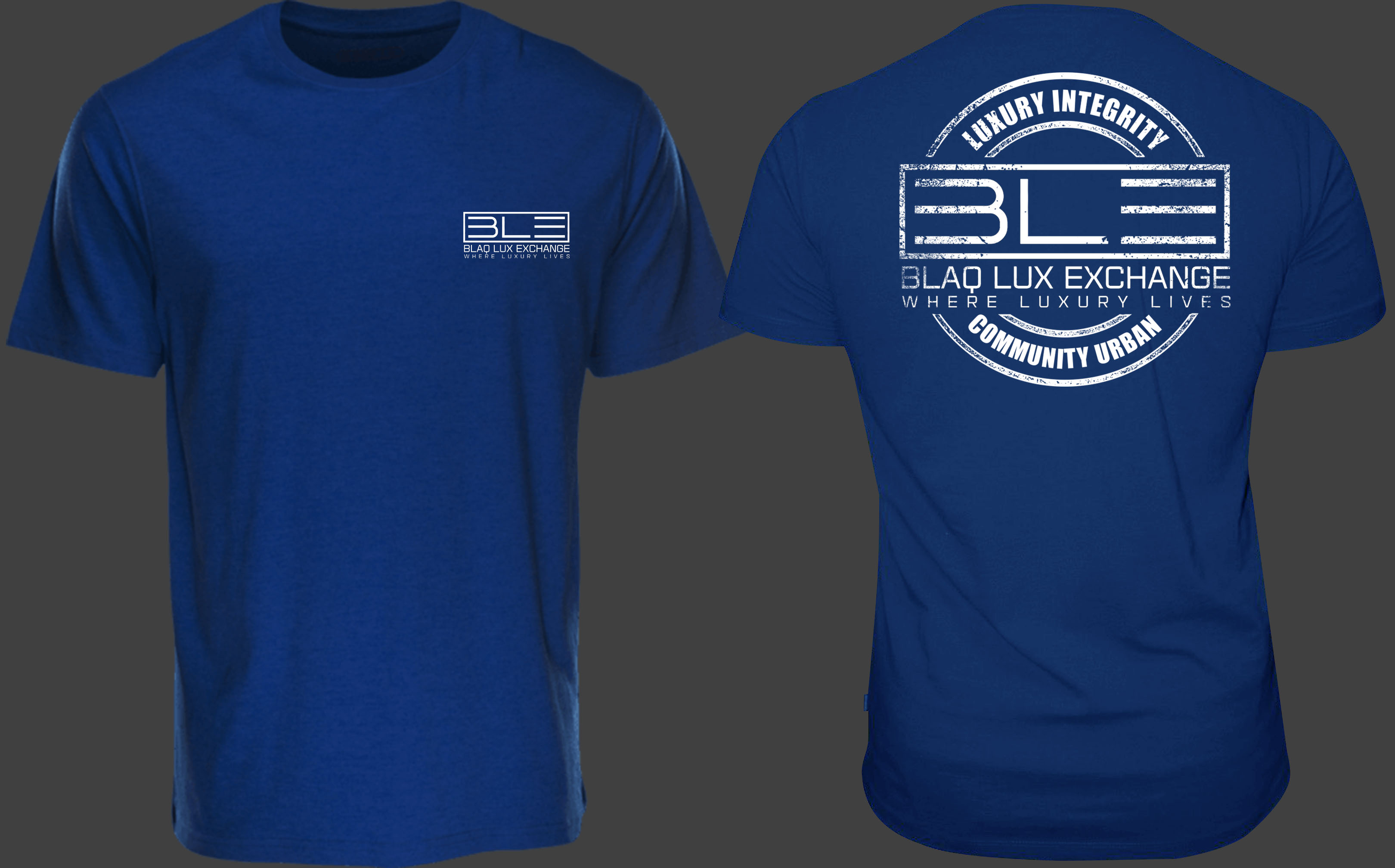 T-Shirt-Design von O_O NIZAL O_O für Blaq Lux Exchange | Design #26483625