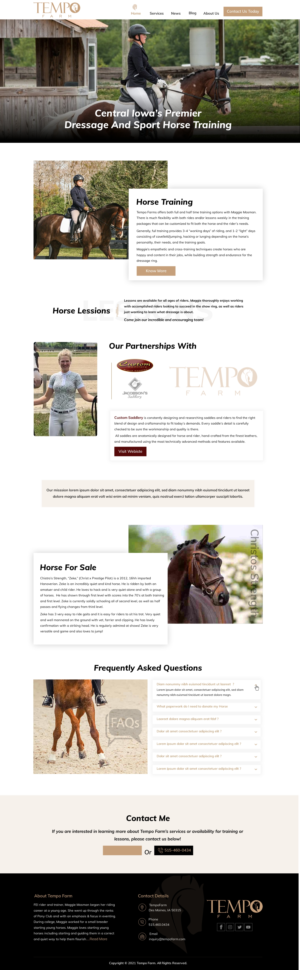 Web Design by HarmiDesigning for this project | Design: #26438971
