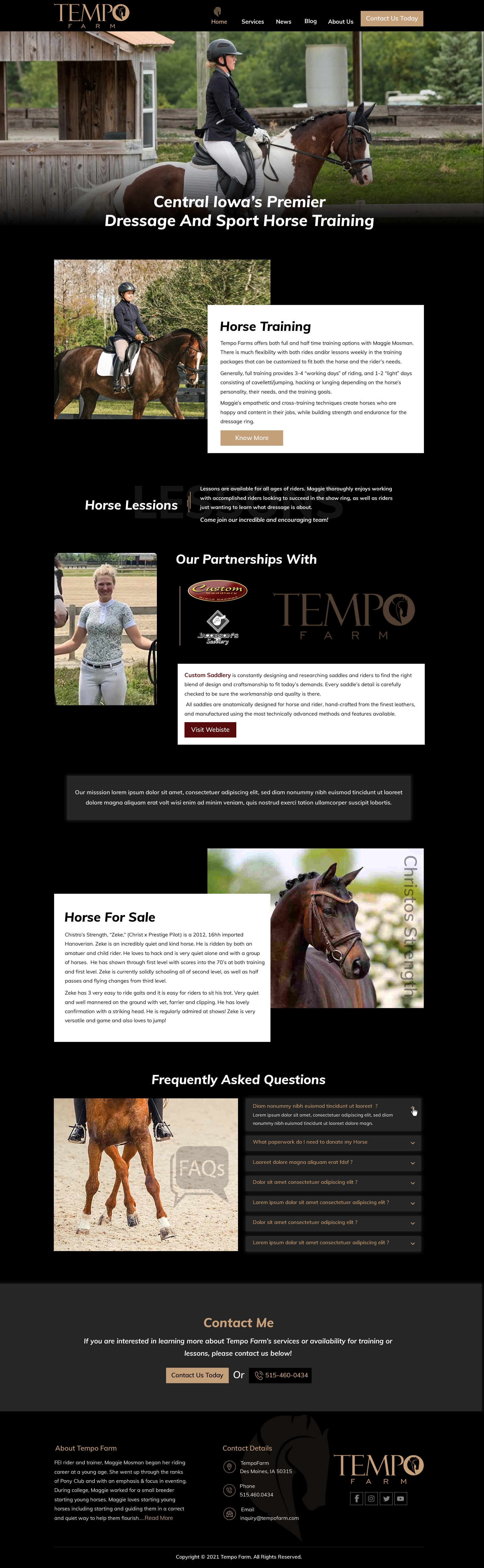 Web Design by HarmiDesigning for this project | Design #26438972