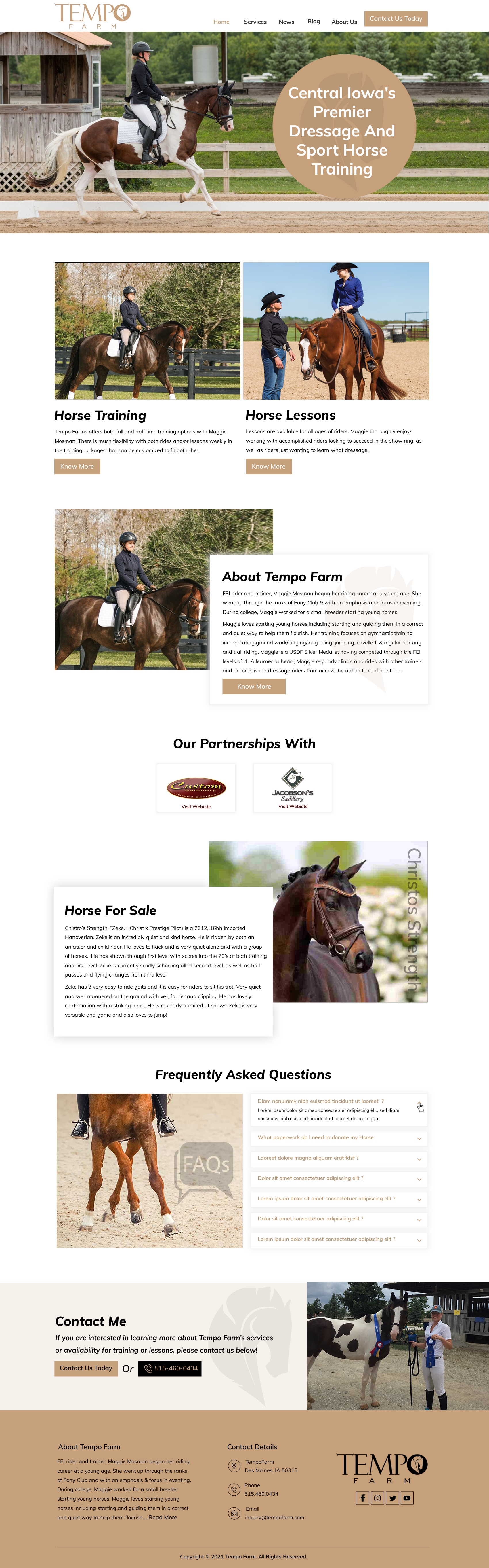 Web Design by HarmiDesigning for this project | Design #26439048