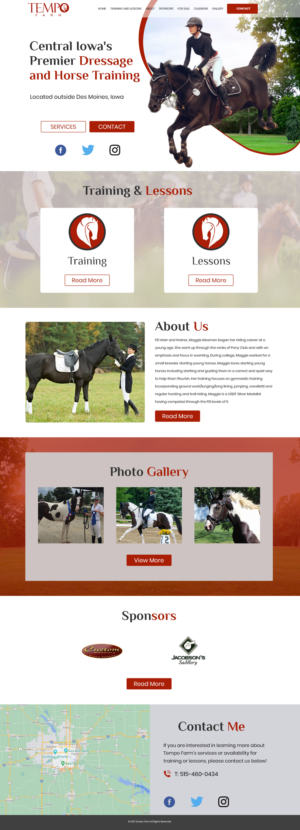 Web Design by Tanvir for this project | Design #26425082