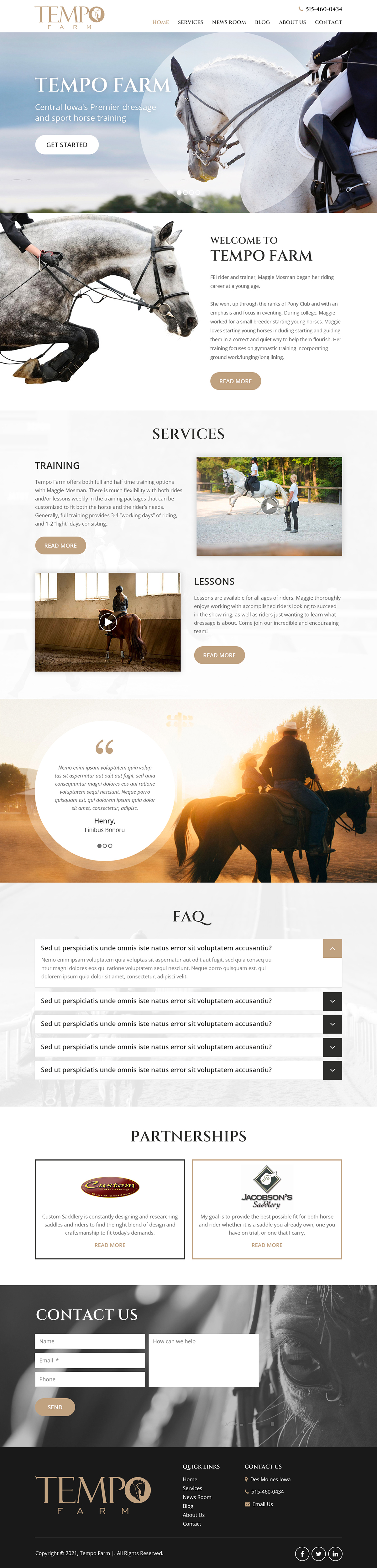 Web Design by Starlyn DS for this project | Design #26436727