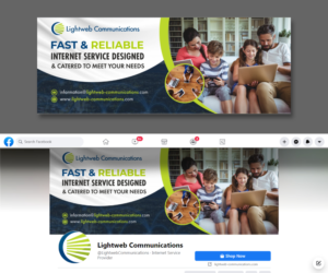 Startup internet service provider needs a good facebook ad | Facebook-Design von ecorokerz
