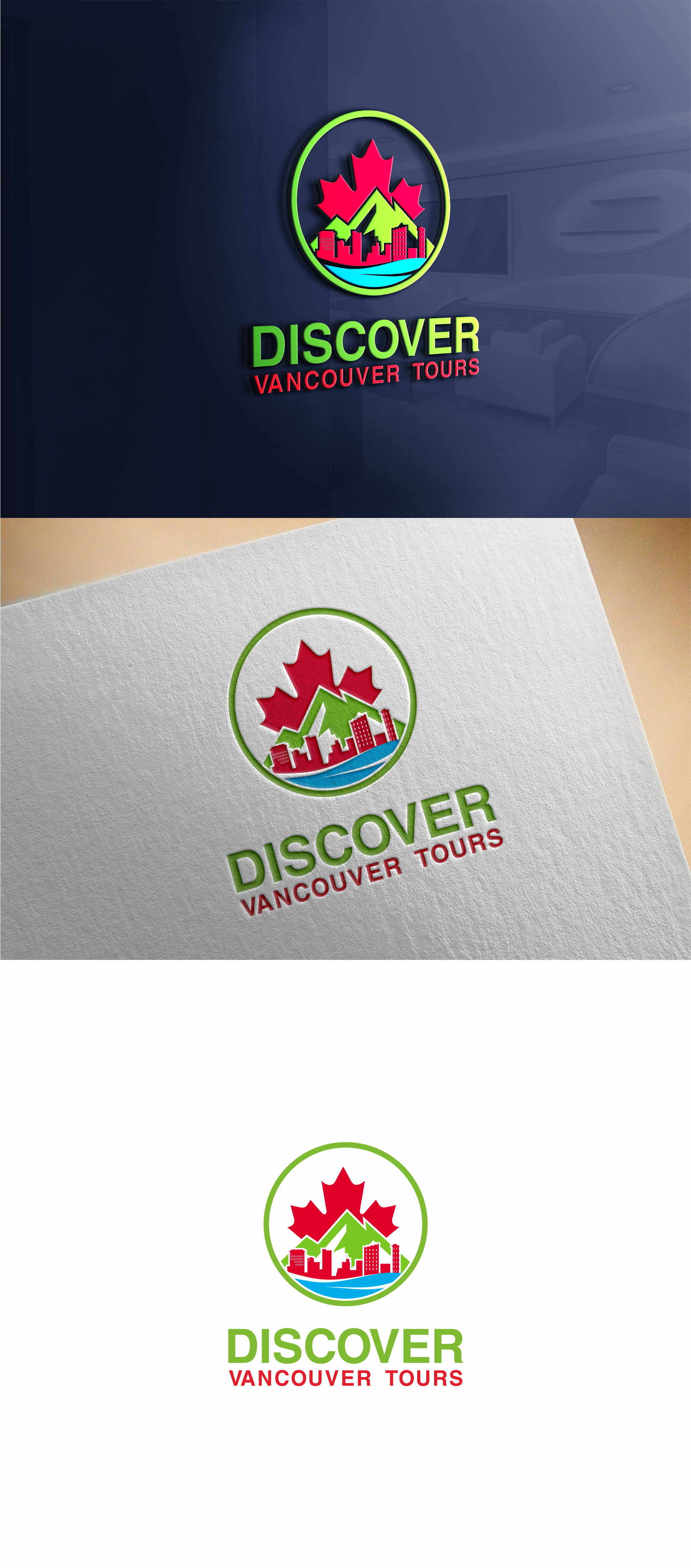 Logo Design by ViciouSaint for Discover Canada Tours/westtrek tours | Design #26458659