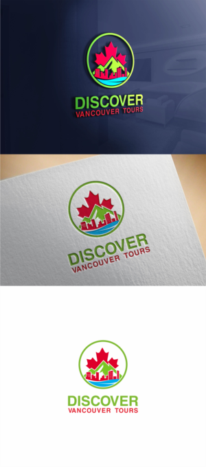 Discover Vancouver Tours | Logo Design by ViciouSaint