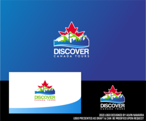 Logo Design by alvinnavarra for Discover Canada Tours/westtrek tours | Design: #26441972