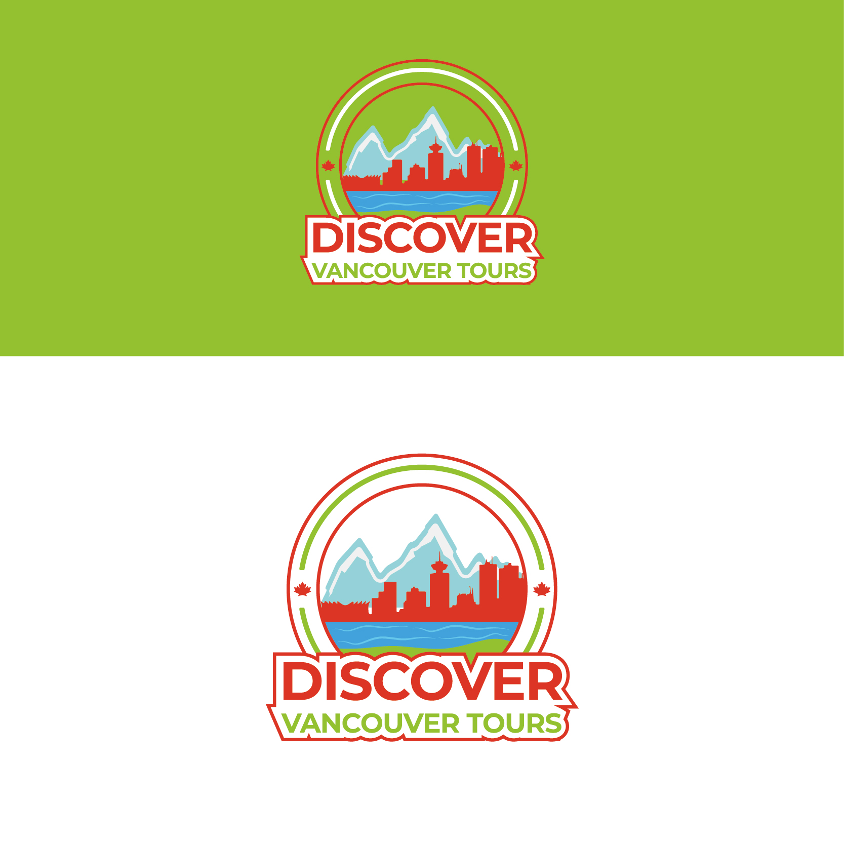 Logo Design by drace88 for Discover Canada Tours/westtrek tours | Design #26458971