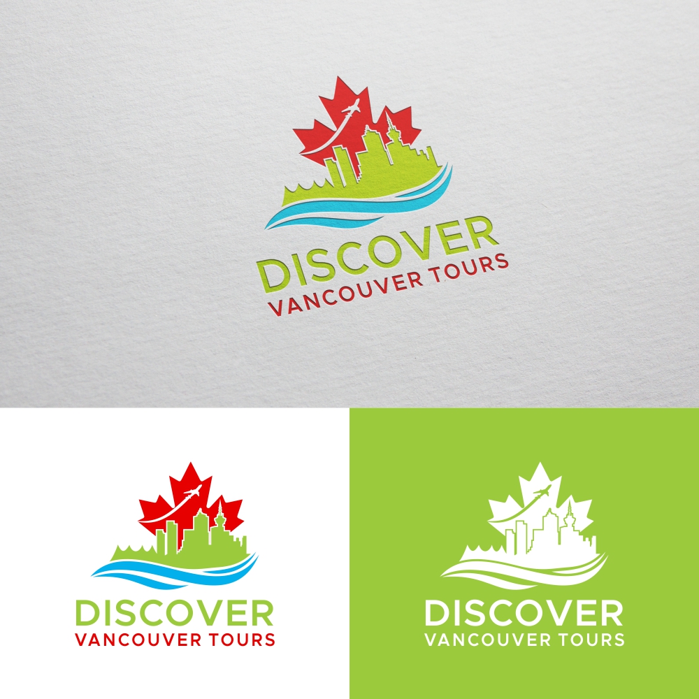 Logo Design by Rhibas for Discover Canada Tours/westtrek tours | Design #26420579