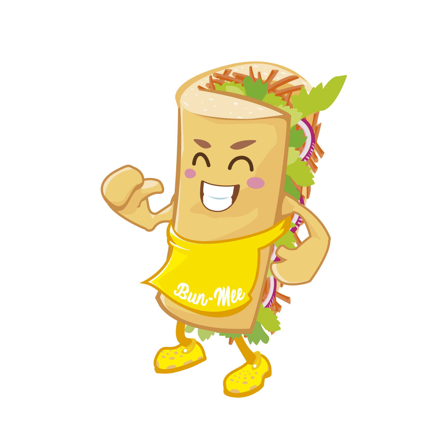Mascot Design by Gabriel T. Marques for Phat Kitchen | Design #26444719