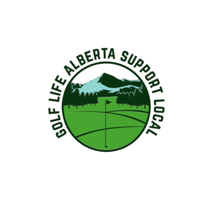 GolfLifeAB / Golf Life Alberta / Support Local | Logo Design by NILDesigns