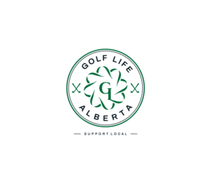 GolfLifeAB / Golf Life Alberta / Support Local | Logo-Design von WahyuHMD