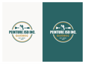 Diseño de Logo por wonderland para Peinture JSD inc. | Diseño: #26449525