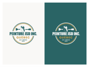 Diseño de Logo por wonderland para Peinture JSD inc. | Diseño: #26451033