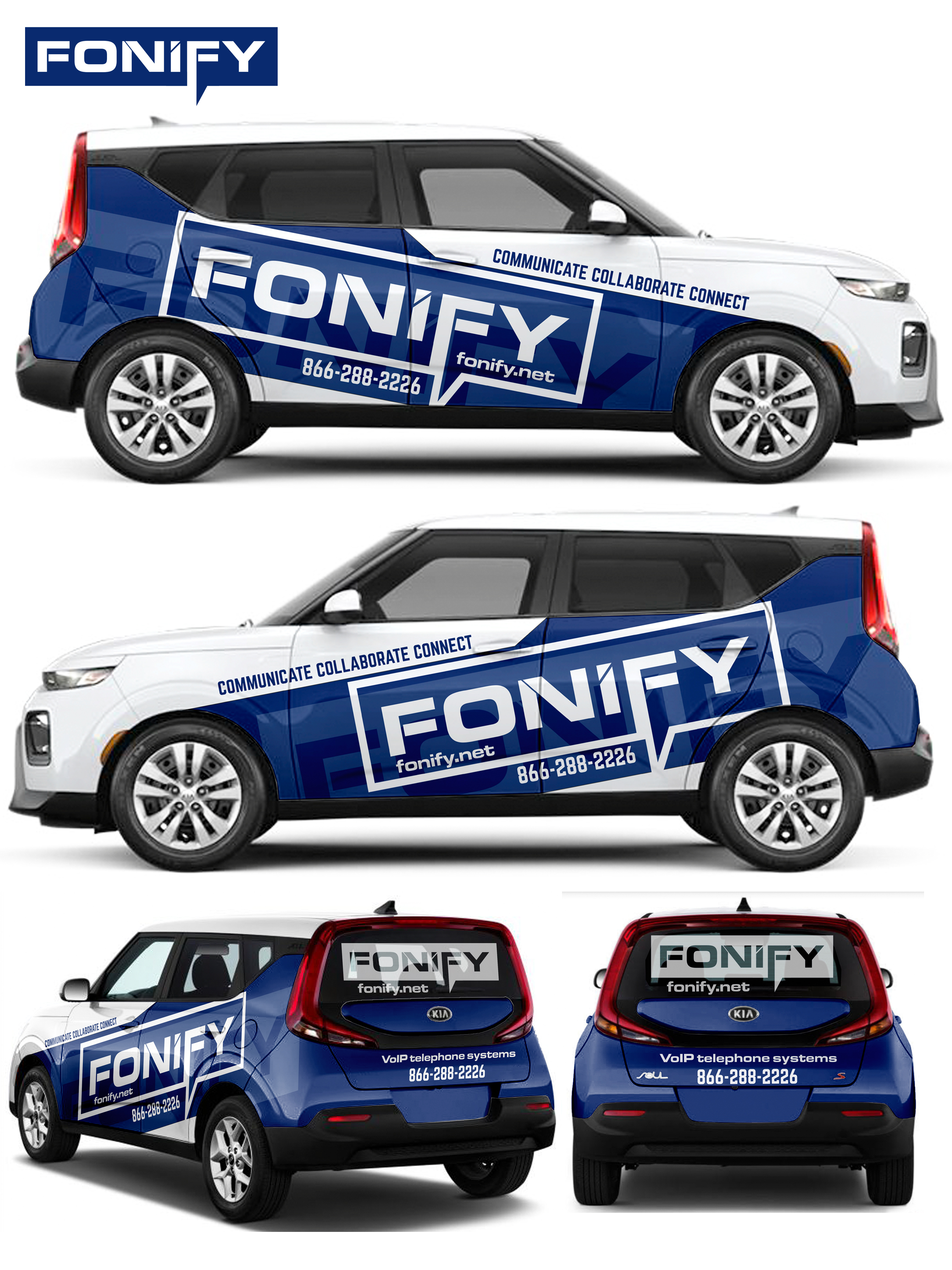 Car Wrap Design by MAKE ME THE WINNER for Fonify | Design #26446779