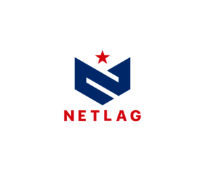 NETLAG | Logo Design by WahyuHMD