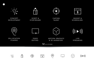 Icons For Video Production Company | Icon Design by MuchasMigas