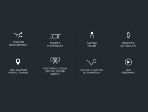 Icons For Video Production Company | Icon Design by stealth_ferret