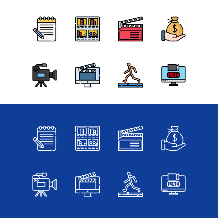 Icon Design by greylee 2 for Rock Shore Media | Design #26422737