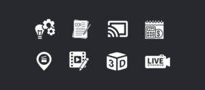 Icons For Video Production Company | Icon Design by Titan Eagle