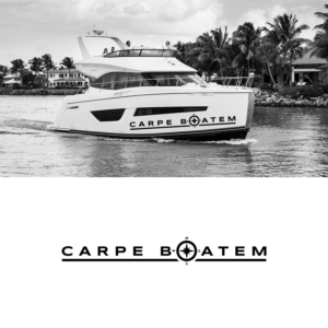 Carpe Boatem.     Boat name graphic. | Diseño Gráfico por Oleksandr Tovarkov