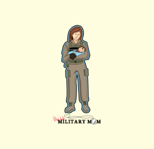 Illustrative or digital image of female military member | Diseño Con Ilustración por Bling Connect Ink