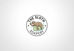 The Sloth Soapery | Design de Logo par Taya Bright