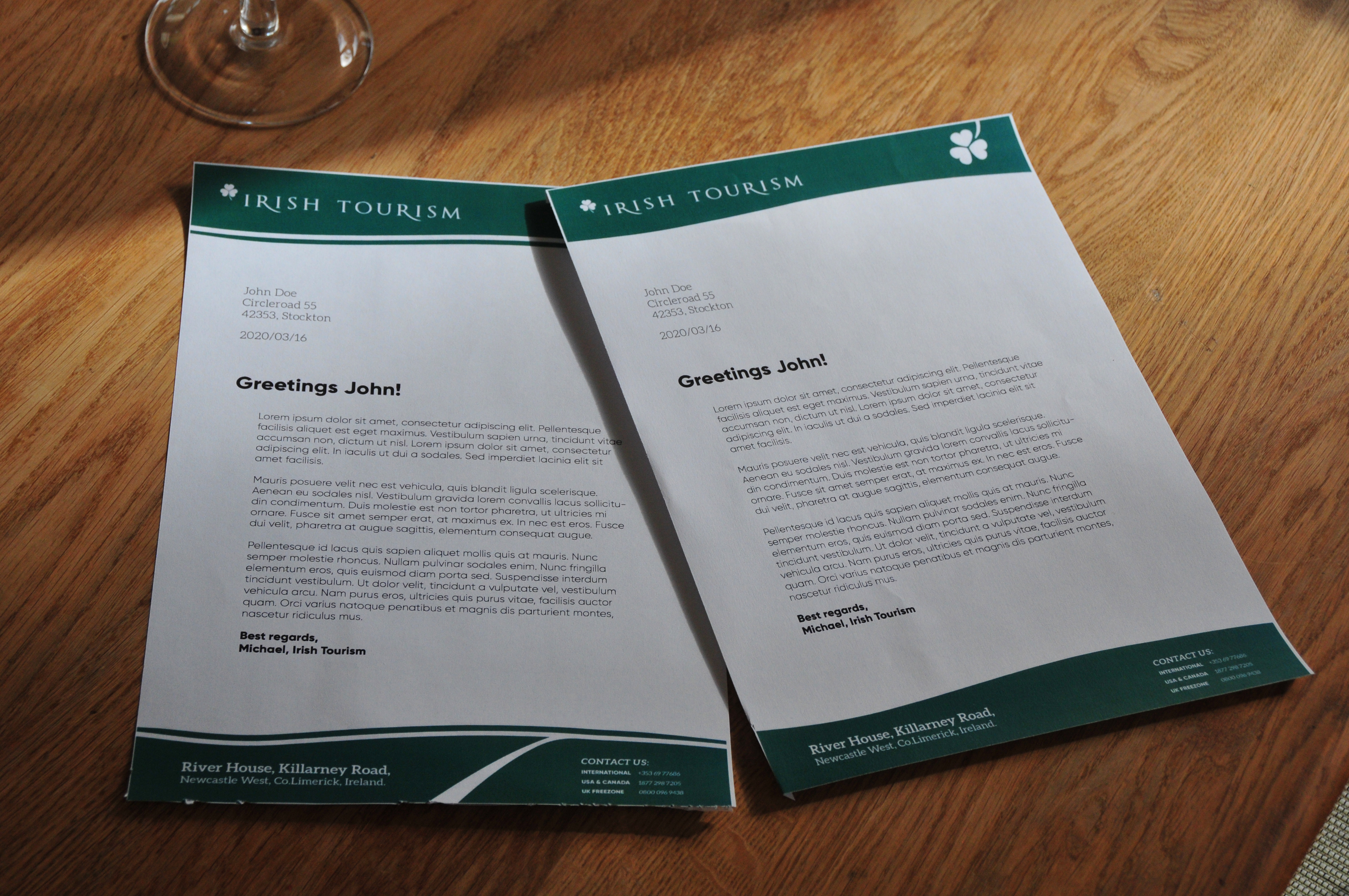 Stationery Design by Kammerfors for this project | Design #26436825