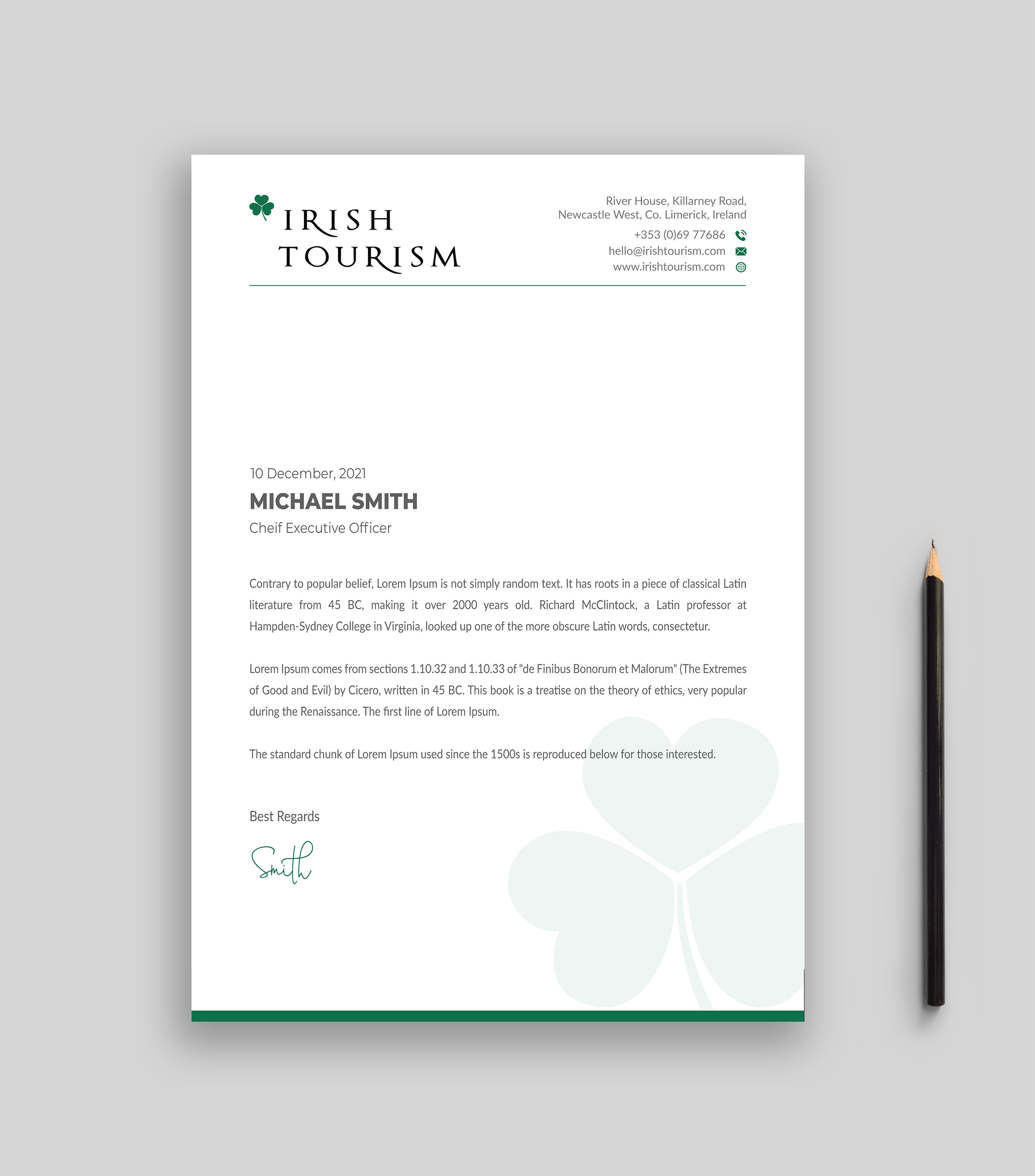 Stationery Design by Musa. A for this project | Design #26430522