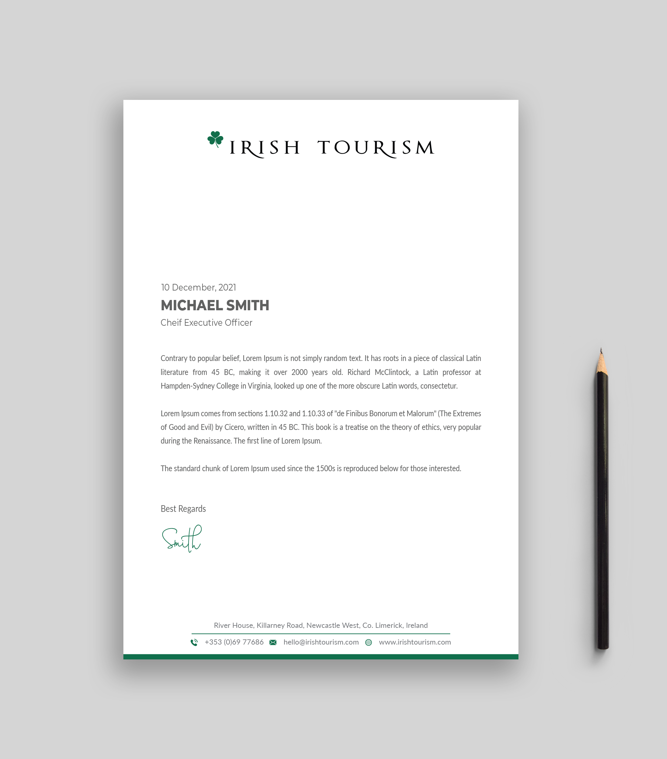 Stationery Design by Musa. A for this project | Design #26430525