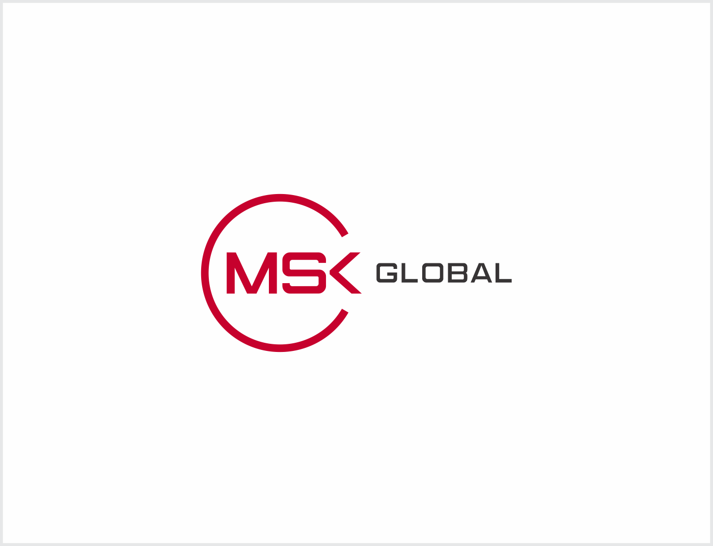 Logo-Design von Naavyd für MSK GLOBAL SRL | Design #26429939