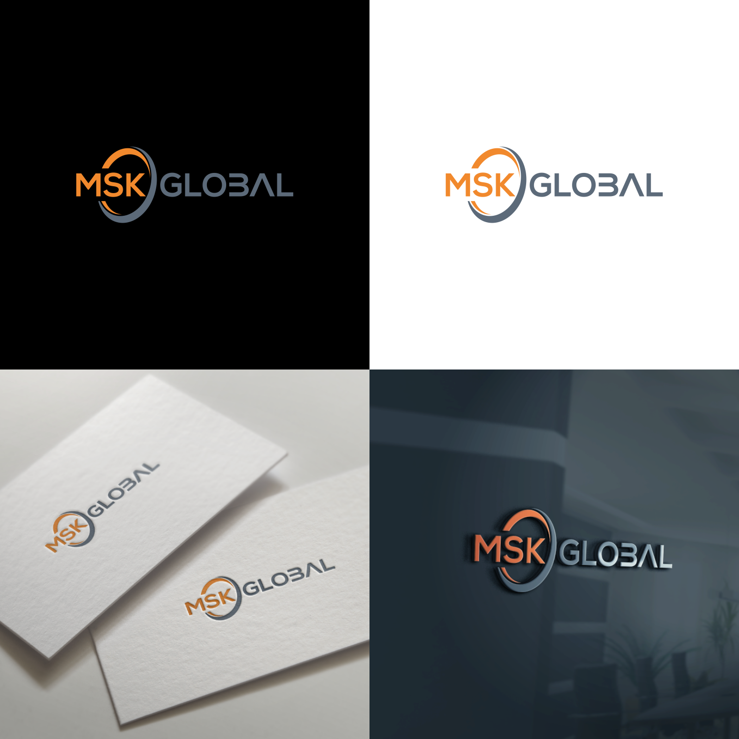 Logo Design by galang1996 2 for MSK GLOBAL SRL | Design #26427872
