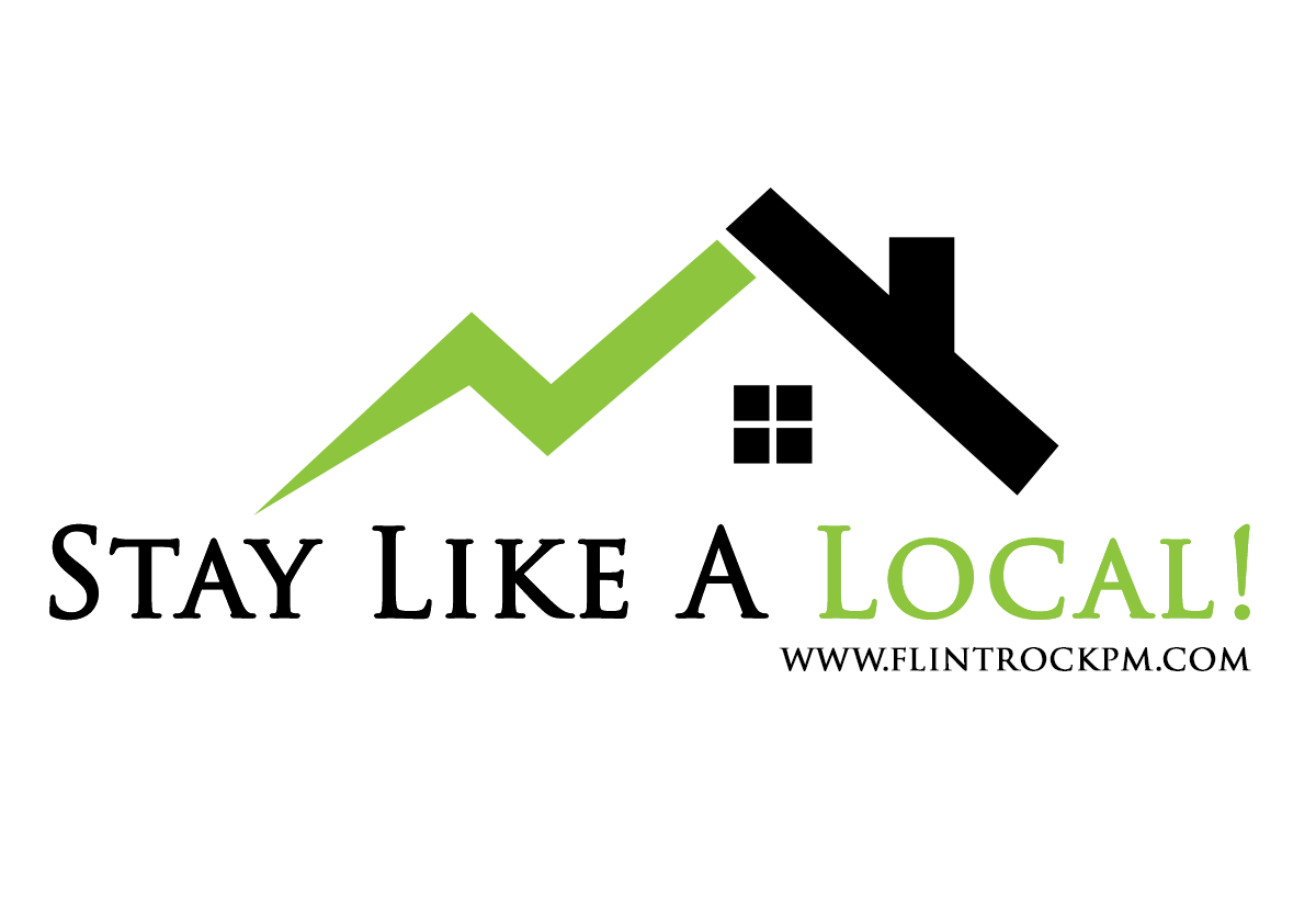 Stay Like a Local! 23 Graphic Designs for Flint Rock Property Management