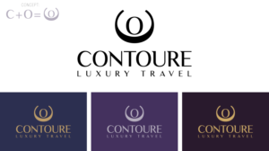 Contoure Luxury Travel | Logo Design by ompratapsinha 2