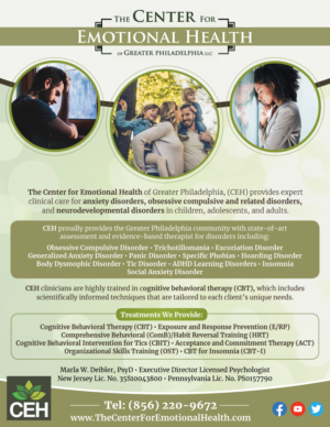 Flyer Design by ZMR for The Center for Emotional Health of Greater Philadelphia | Design: #26446696