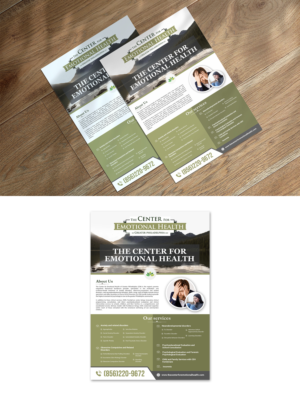 Flyer Design by debdesign for The Center for Emotional Health of Greater Philadelphia | Design: #26428946