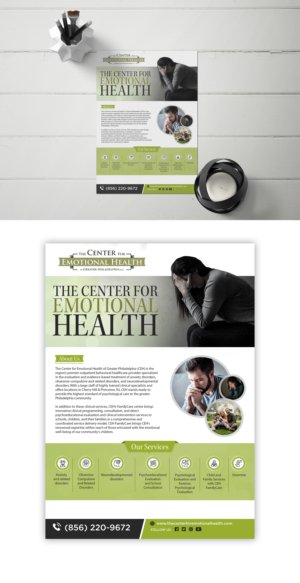 Flyer Design by debdesign for The Center for Emotional Health of Greater Philadelphia | Design: #26434296