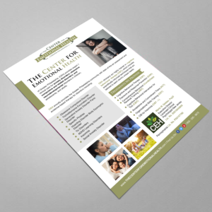 Design de Flyer par TuktukiShree pour The Center for Emotional Health of Greater Philadelphia | Design #26452944