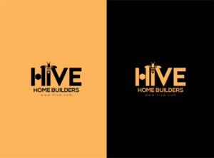 Hive HomeBuilders | Logo Design by nikkiblue
