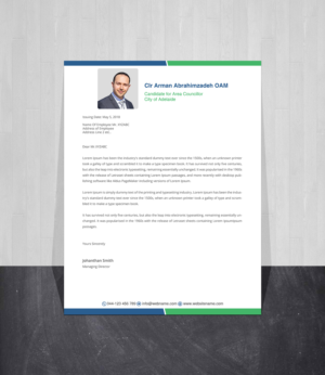 Letterhead Design by Creations Box 2015 for this project | Design: #26430484