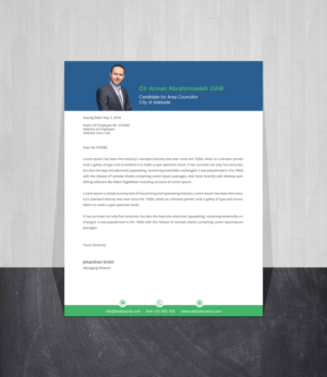 Letterhead Design by Creations Box 2015 for this project | Design: #26430824